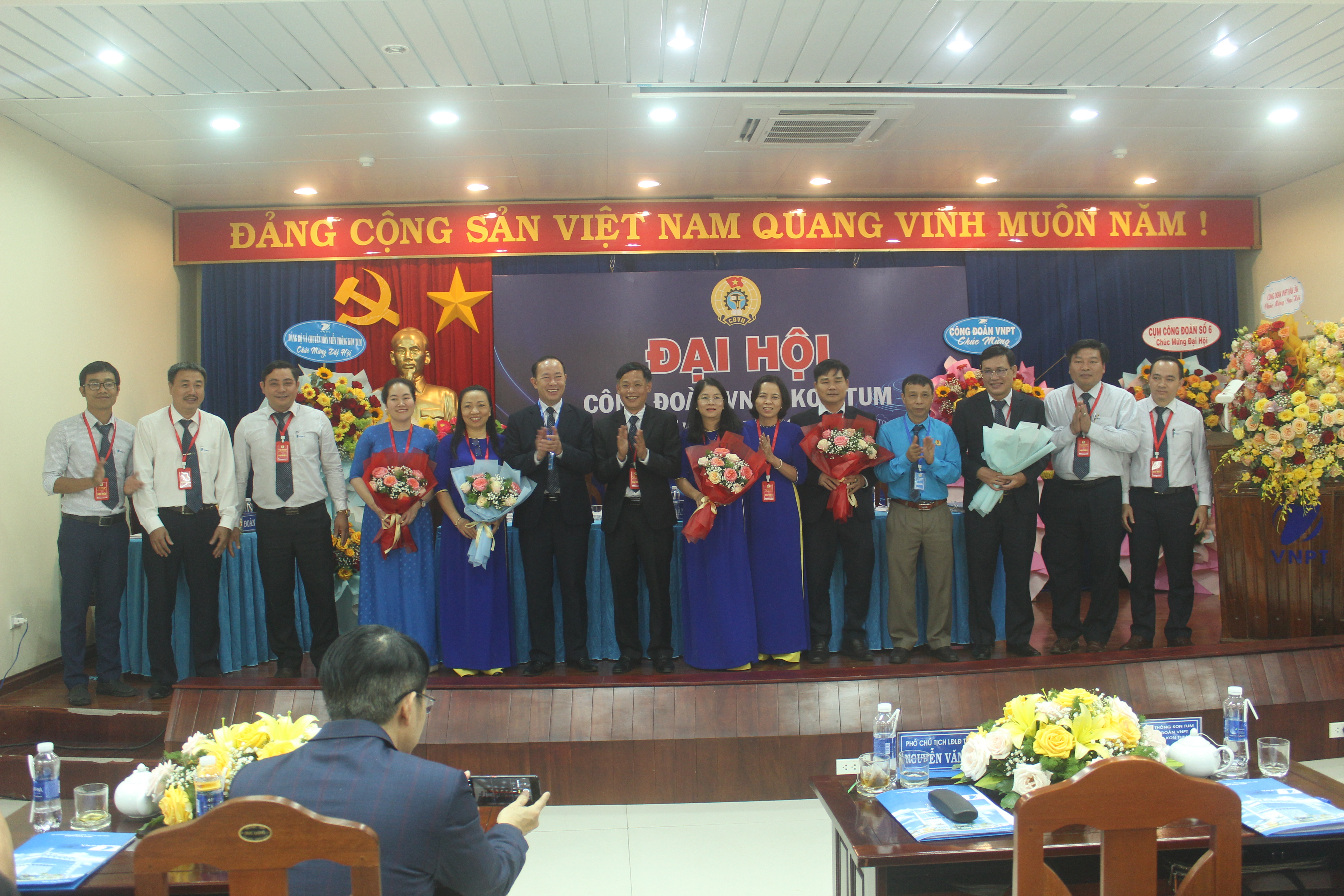 Công đoàn VNPT Kon Tum tổ chức thành công Đại hội Công đoàn lần thứ V, nhiệm kỳ 2023 – 2028
