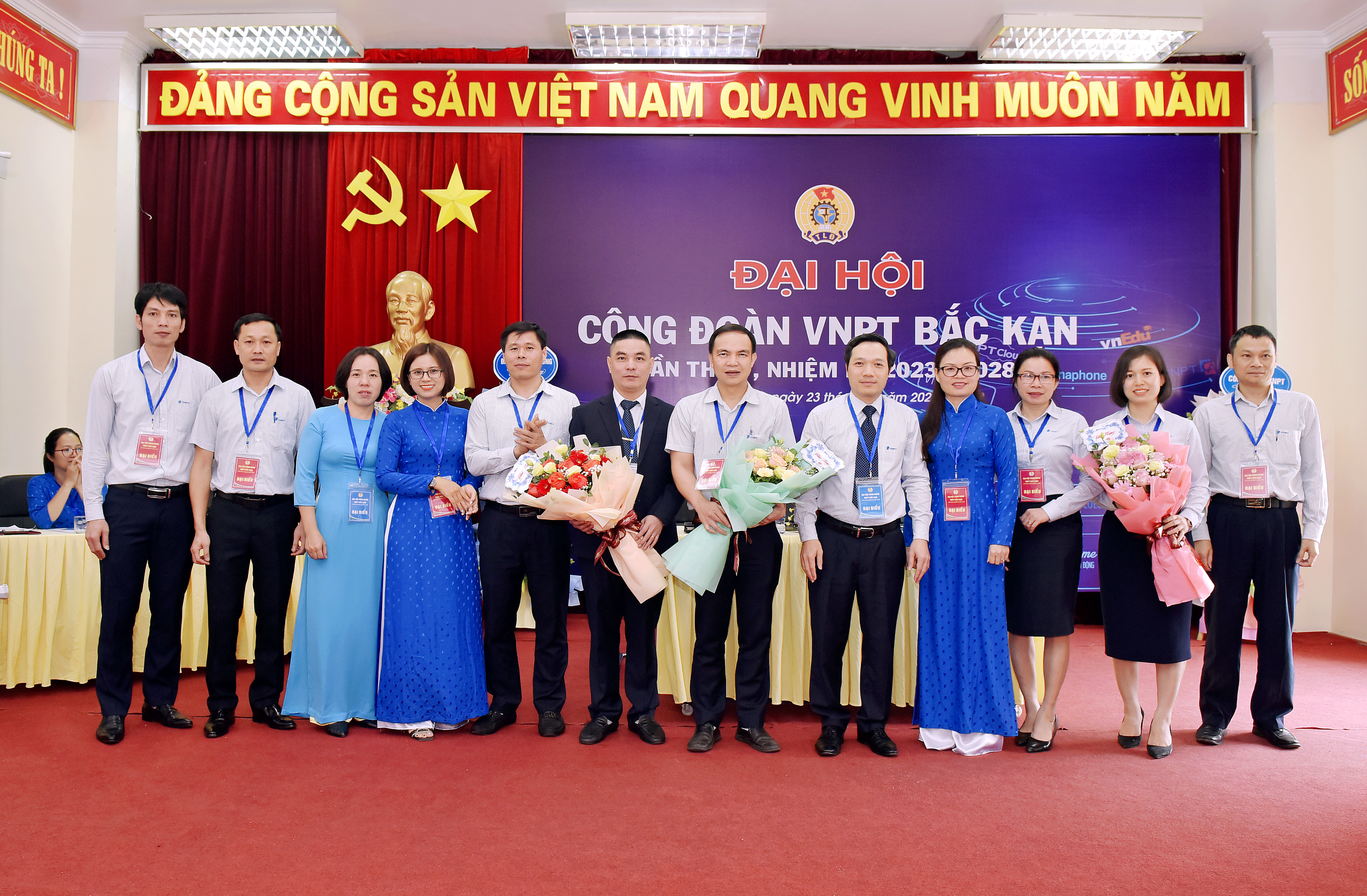 Công đoàn VNPT Bắc Kạn tổ chức thành công Đại hội lần thứ V, nhiệm kỳ 2023 - 2028