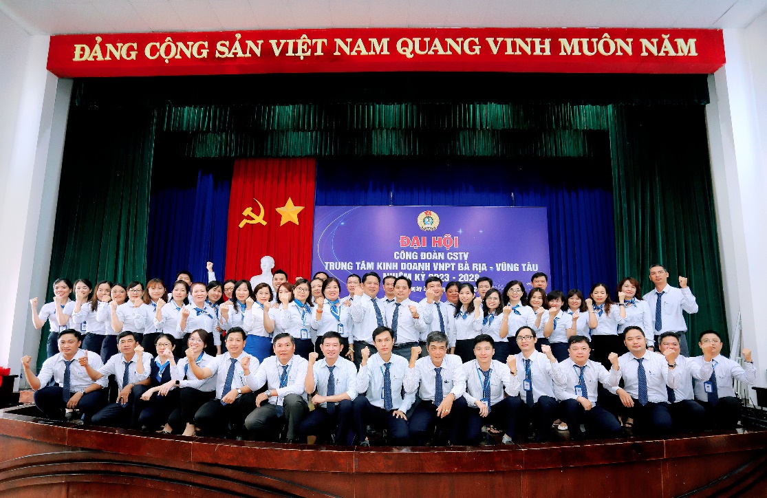 TTKD VNPT Bà Rịa – Vũng Tàu tổ chức Đại hội Công đoàn nhiệm kỳ 2023 - 2028