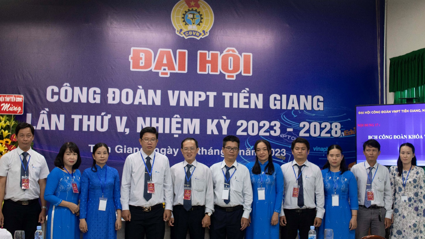 Đại hội Công đoàn VNPT Tiền Giang lần thứ V, nhiệm kỳ 2023 - 2028