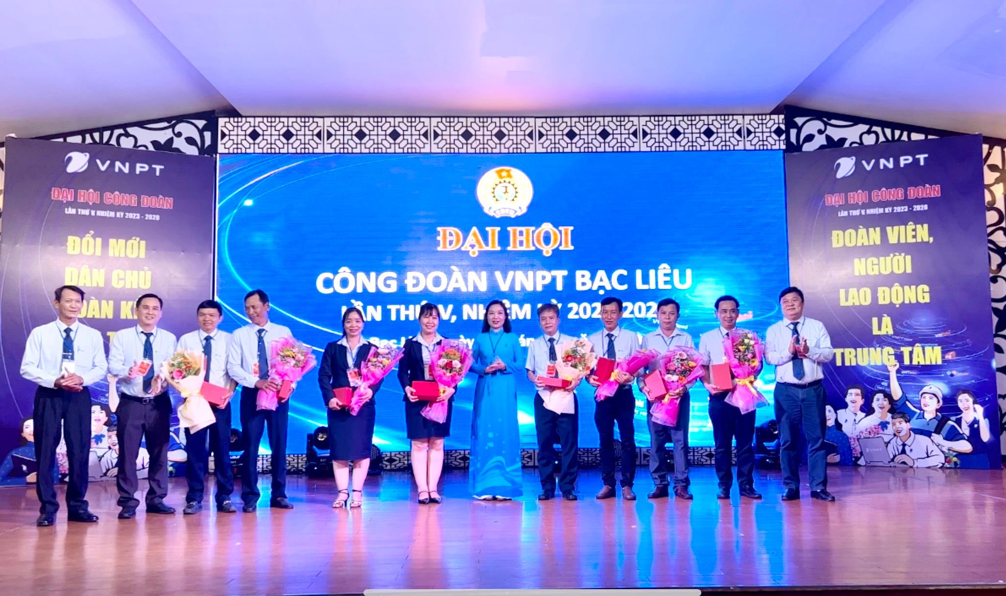 Công đoàn VNPT Bạc Liêu tổ chức thành công Đại hội lần thứ V, nhiệm kỳ 2023-2028