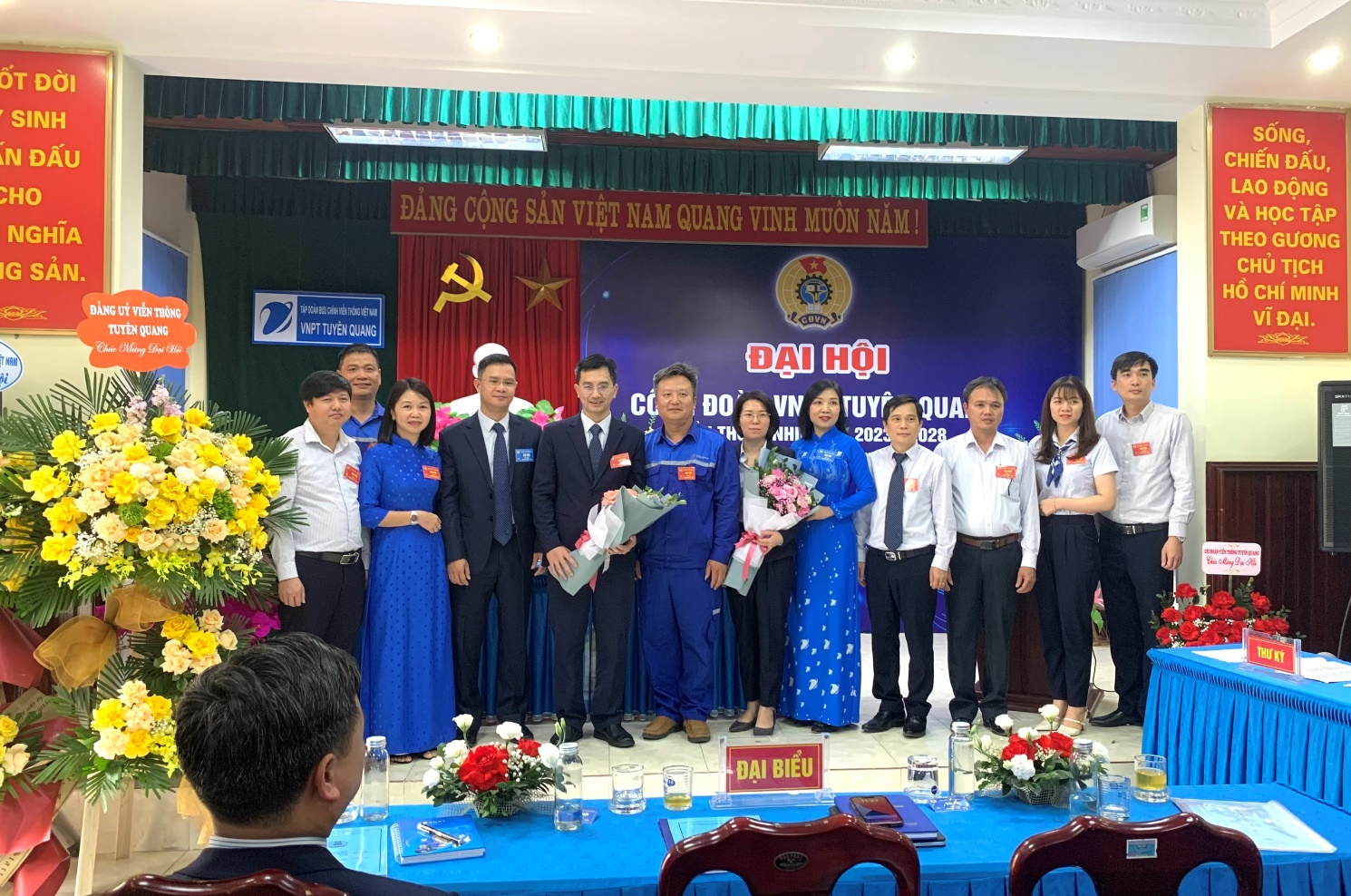 Công đoàn VNPT Tuyên Quang tổ chức thành công Đại hội Công đoàn lần thứ V, nhiệm kỳ 2023 - 2028