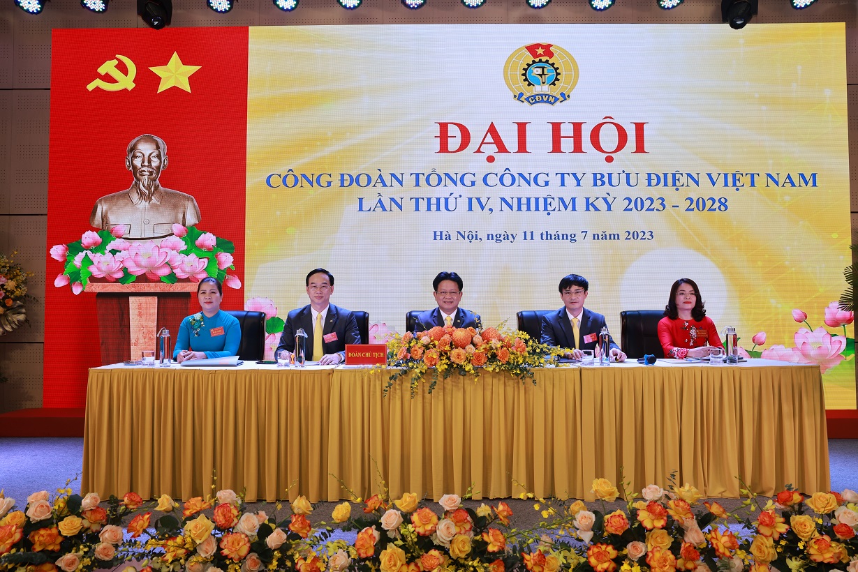 Công đoàn Tổng công ty Bưu điện Việt Nam tổ chức Đại hội lần thứ IV, nhiệm kỳ 2023-2028