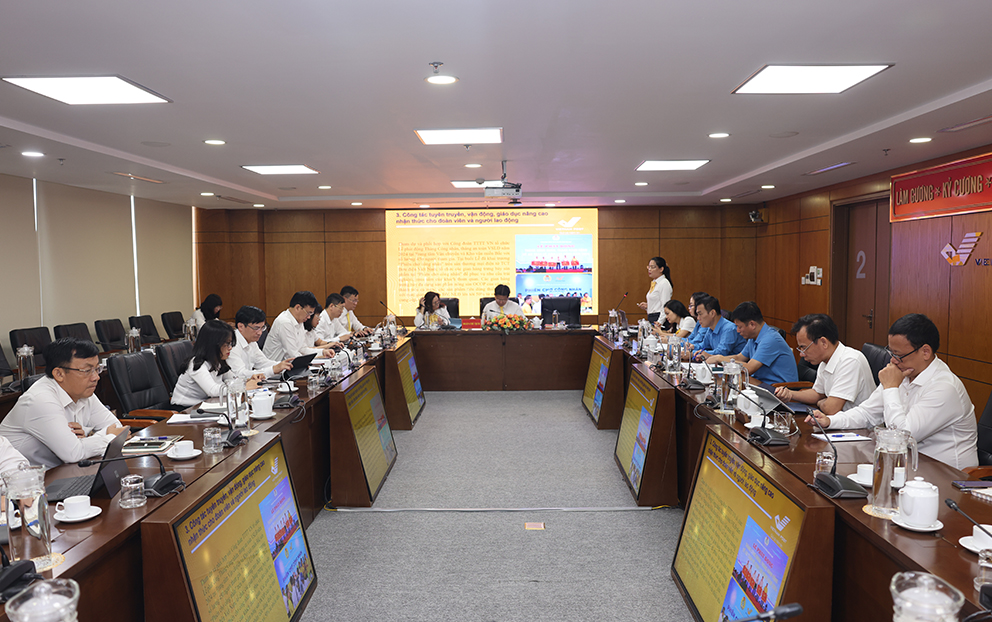 Công đoàn Tổng công ty Bưu điện Việt Nam tổ chức Hội nghị Ban chấp hành lần thứ 3 khóa IV, nhiệm kỳ 2023-2028