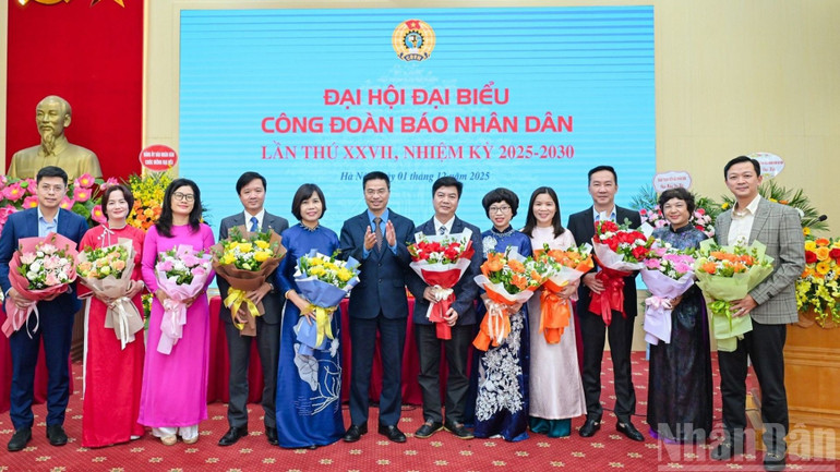Công đoàn Báo Nhân Dân tổ chức Đại hội Đại biểu Công đoàn Báo Nhân Dân lần thứ XXVII, nhiệm kỳ 2025-2030