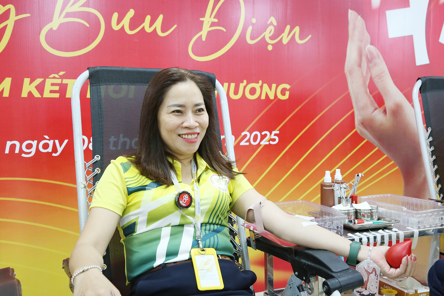 “Gia đình” Bưu điện Việt Nam chia sẻ những giọt máu với người bệnh